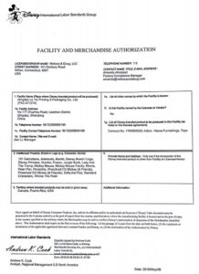 Disney certificate