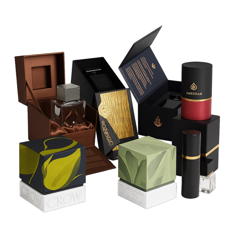 Custom Perfume Boxes | Multi-Style Luxury Brand Packaging
