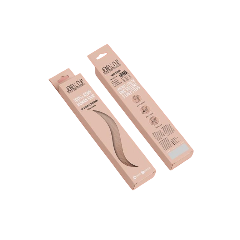 Hair Extension Retail Box