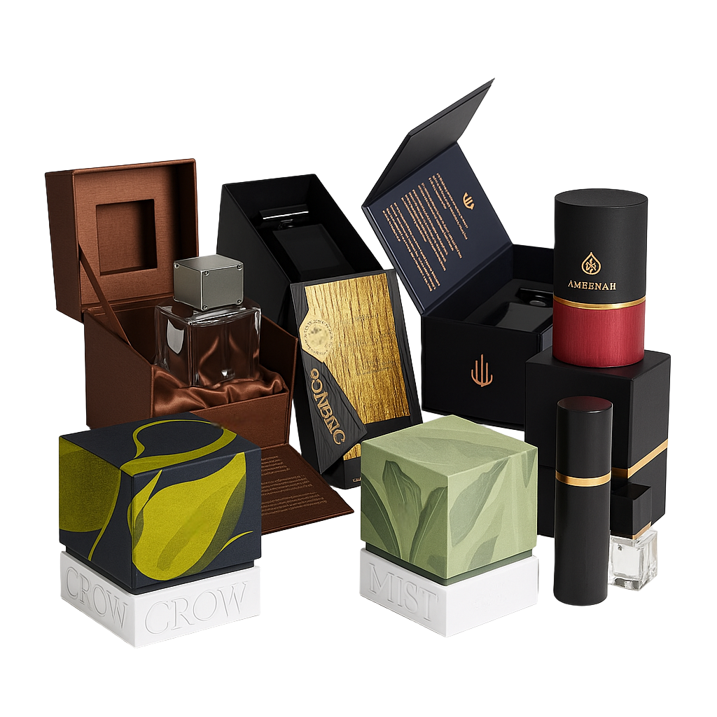 Custom Perfume Boxes | Multi-Style Luxury Brand Packaging
