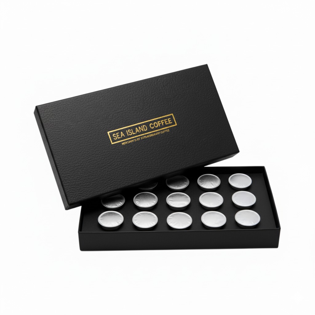 Подарочная коробка с кофейными капсулами