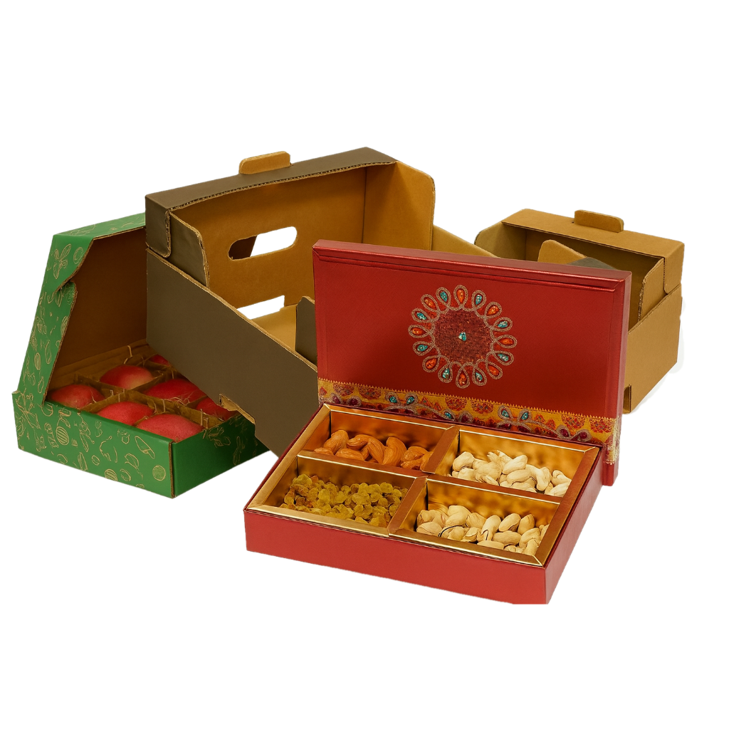 Caixas de frutas personalizadas