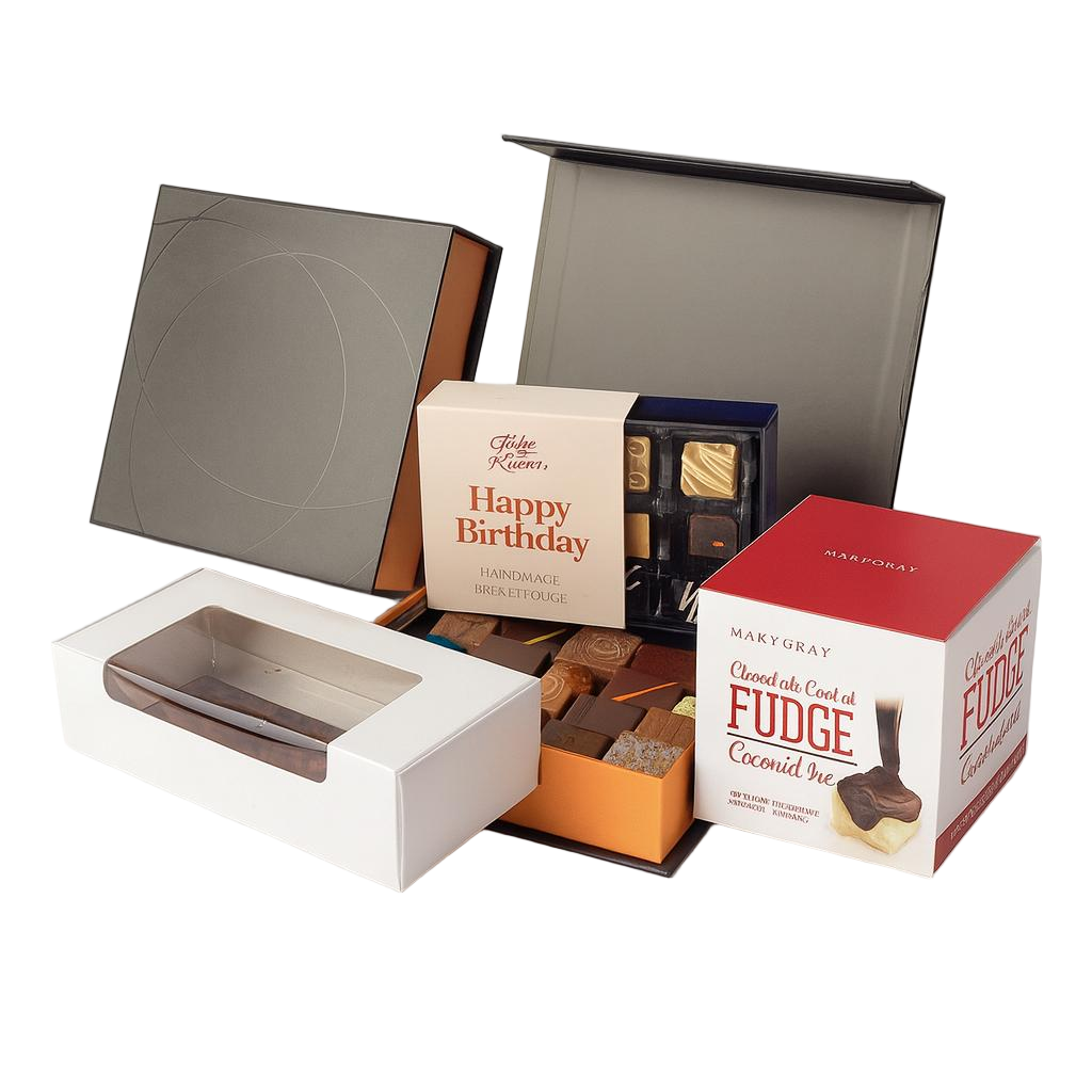 Custom Fudge Boxes
