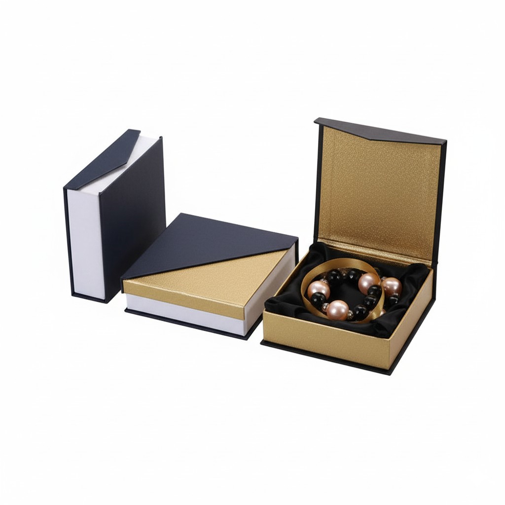 Caixa de pulseira magnética