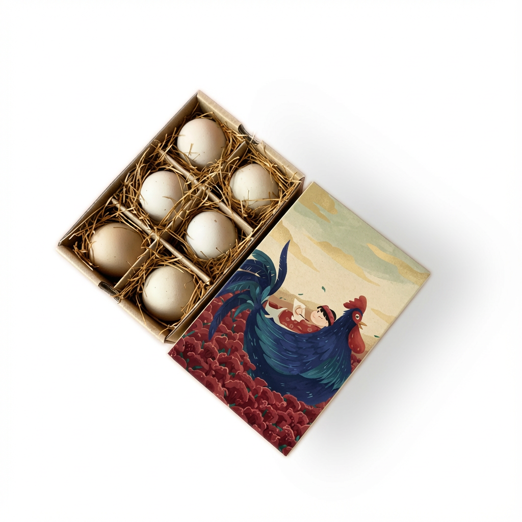 علبة بيض ورقية