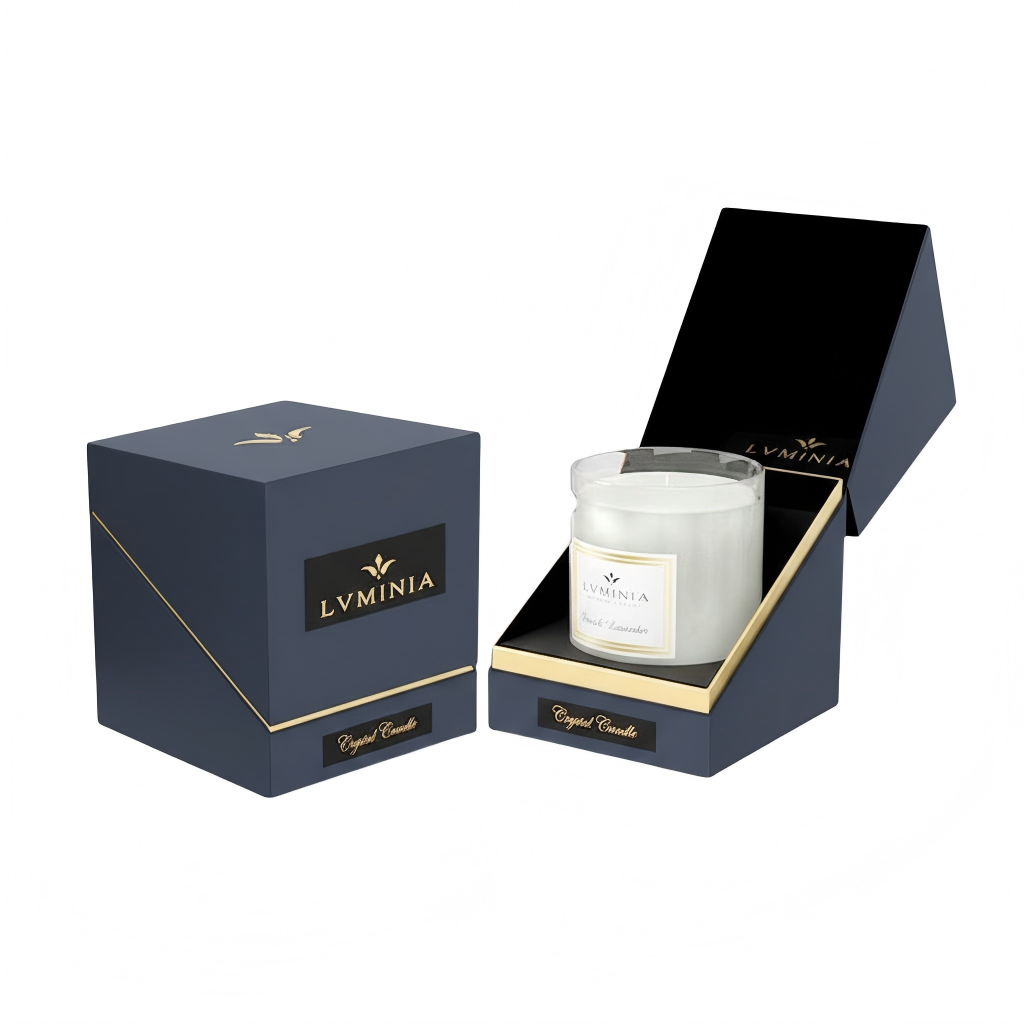 Verpackung von Kerzengläsern