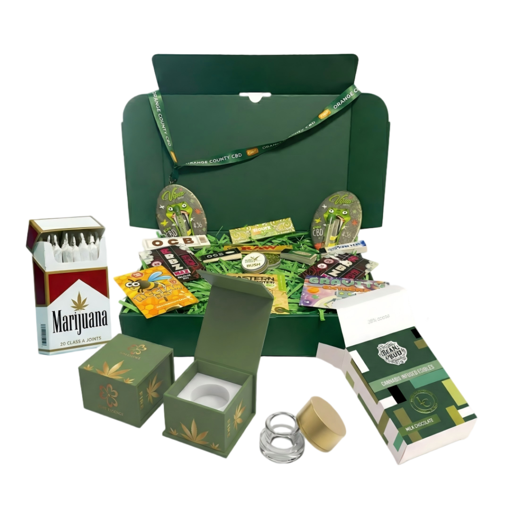 Emballage personnalisé pour la marijuana