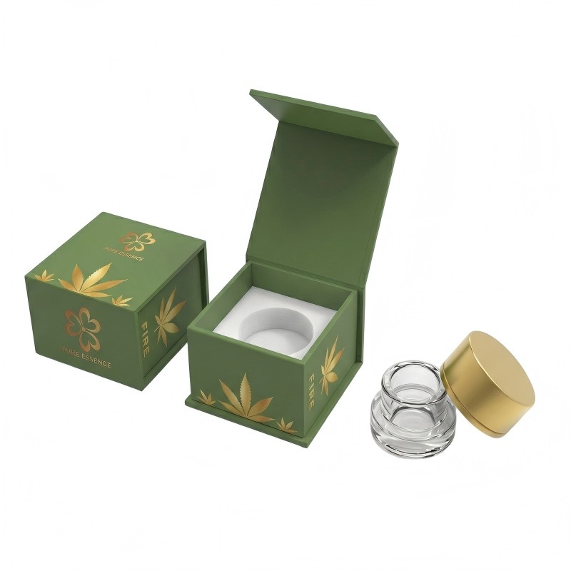 Embalagem de concentrado de maconha