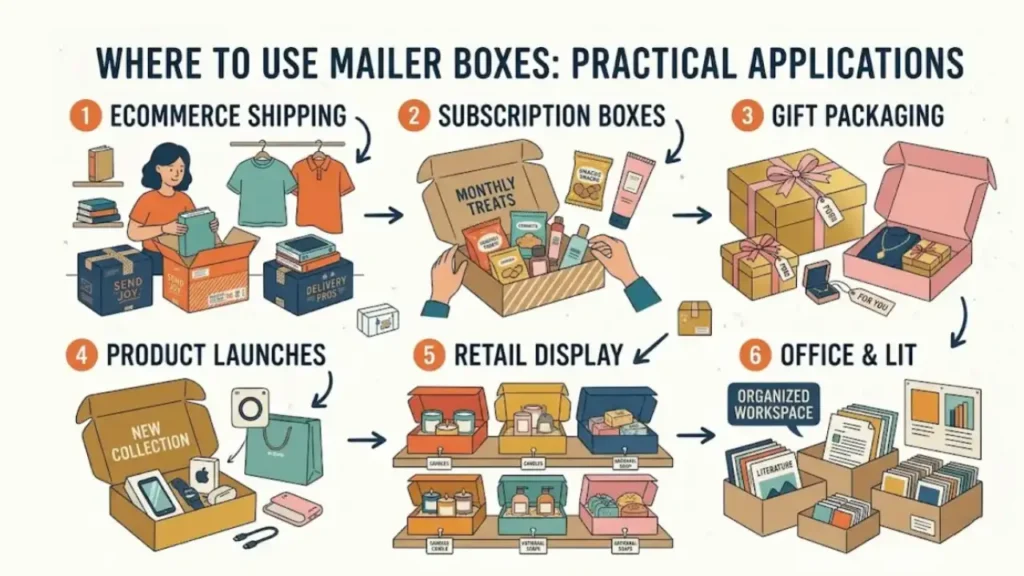 Anwendungen von Mailerboxen