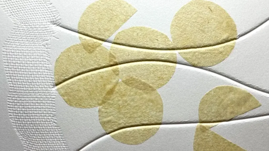 Blindprägematerialien