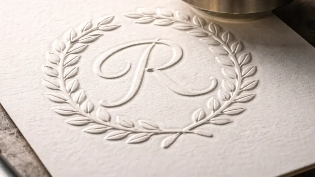 Blindprägeverfahren