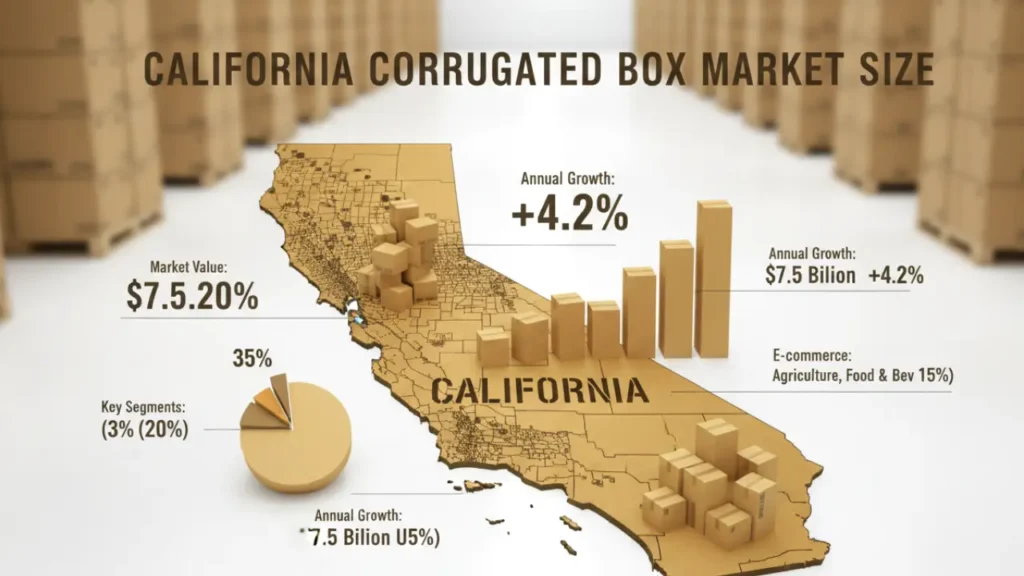 حجم سوق الصناديق المموجة في كاليفورنيا