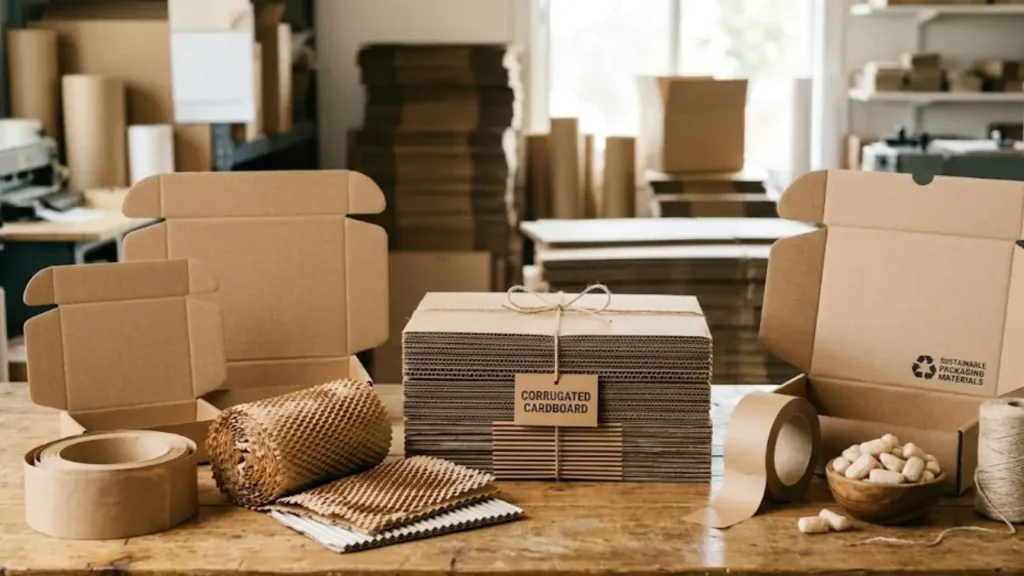 materiali per le scatole mailer