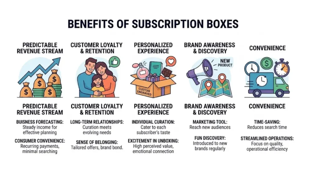 benefits of subscription boxes