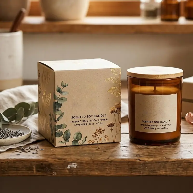 дизайн упаковки свечей