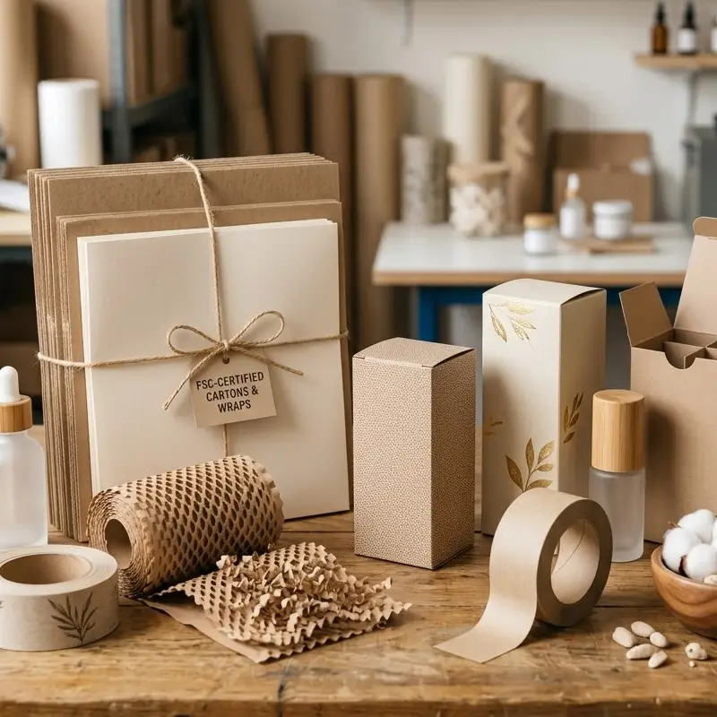 Verpackungsmaterial für Kosmetika