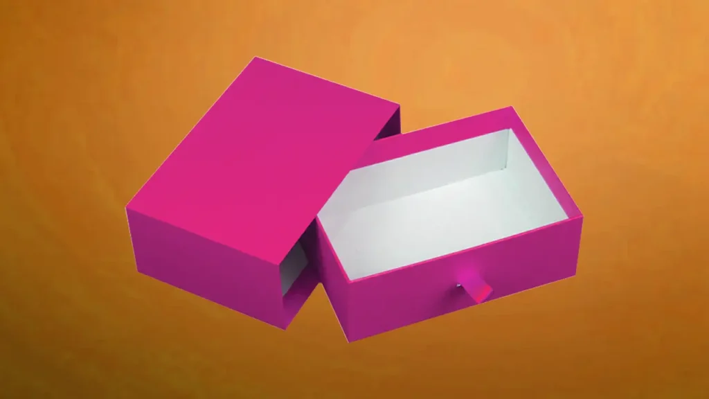 drawer style rigid box