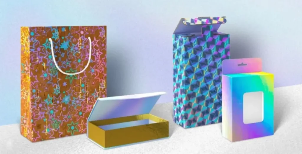 holographic foil stamping packaging