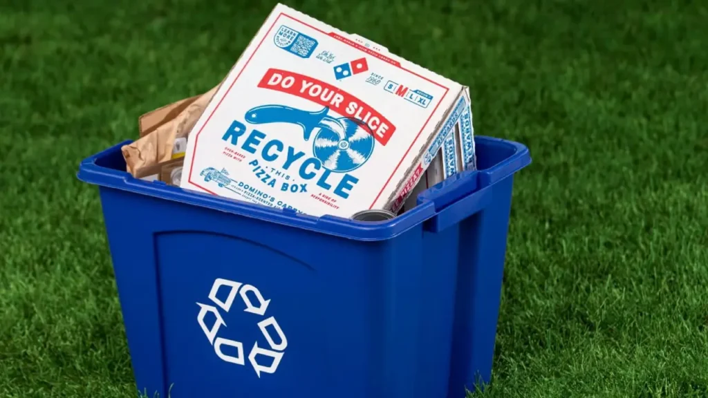 how to recycle pizza boxes