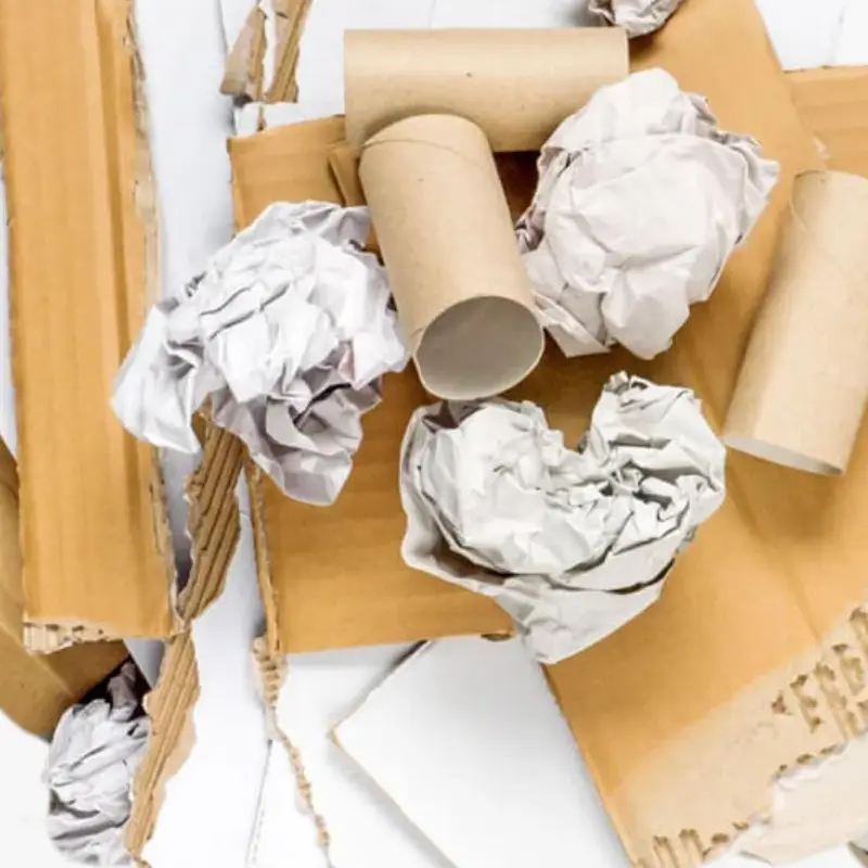 reciclagem de embalagens de papel