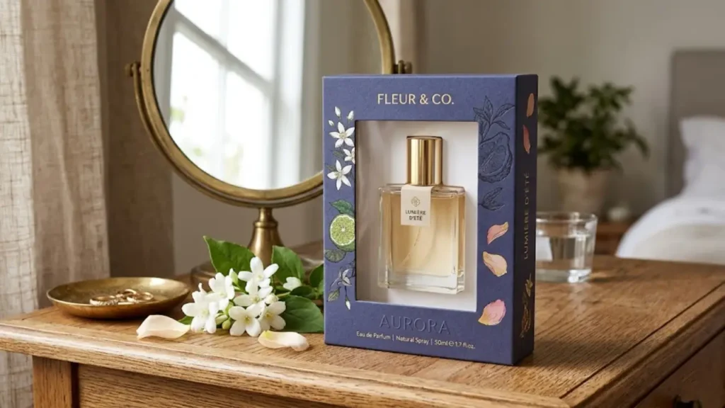 Шкатулка для духов с окошком