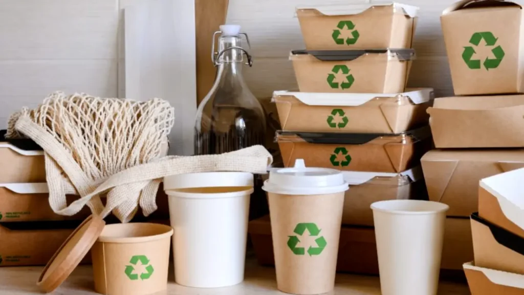 wiederverwertbare Verpackungsmaterialien