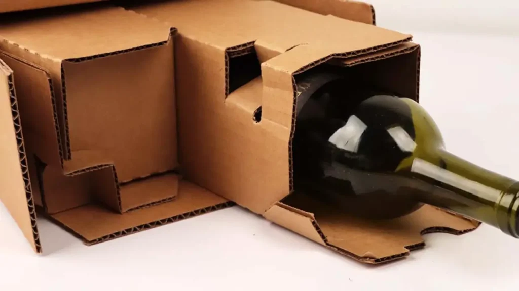 безопасная упаковка винных ящиков