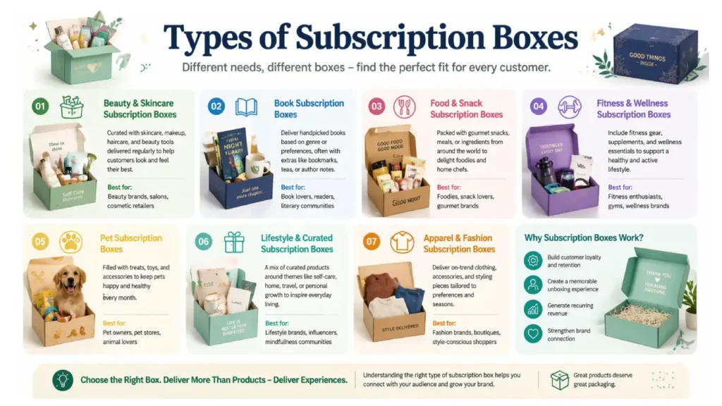 subscription box types