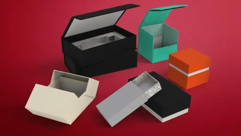 types of rigid boxes