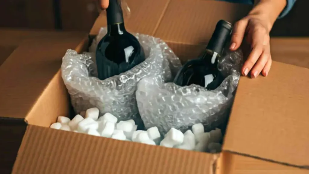 упаковочные материалы для винных коробок