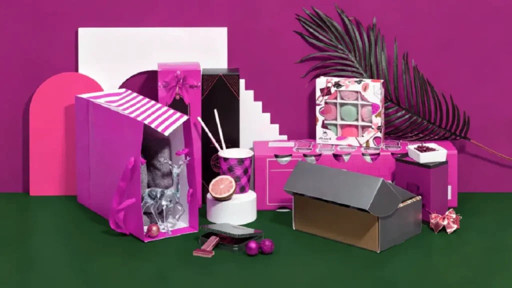 gift packaging seasonal themed design