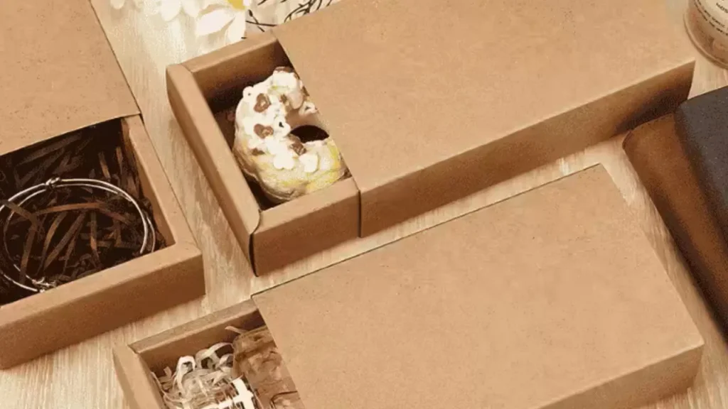 kraft paper gift box