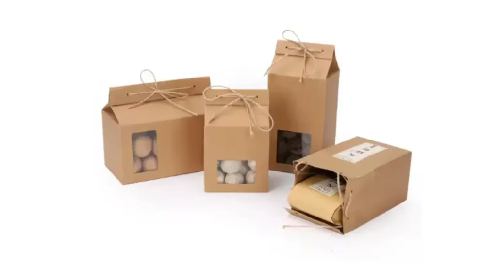 cajas de té de papel kraft