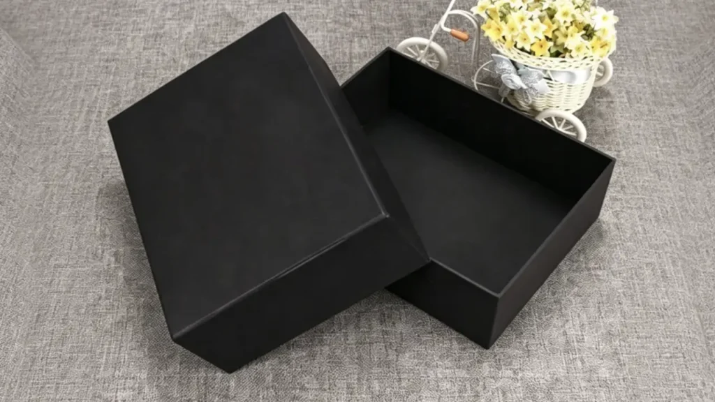 matte gift packaging box