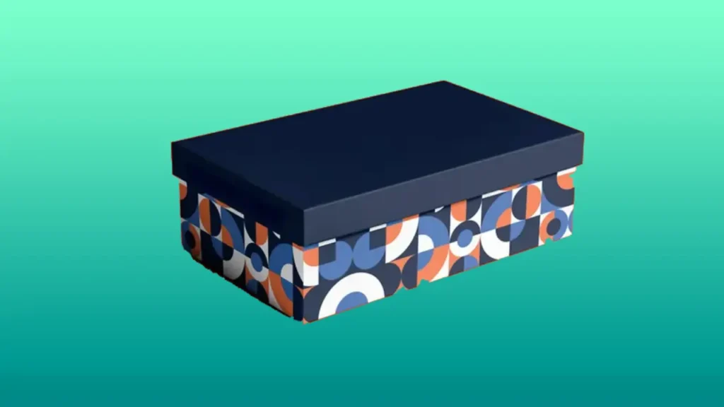 rigid paperboard shoe boxes