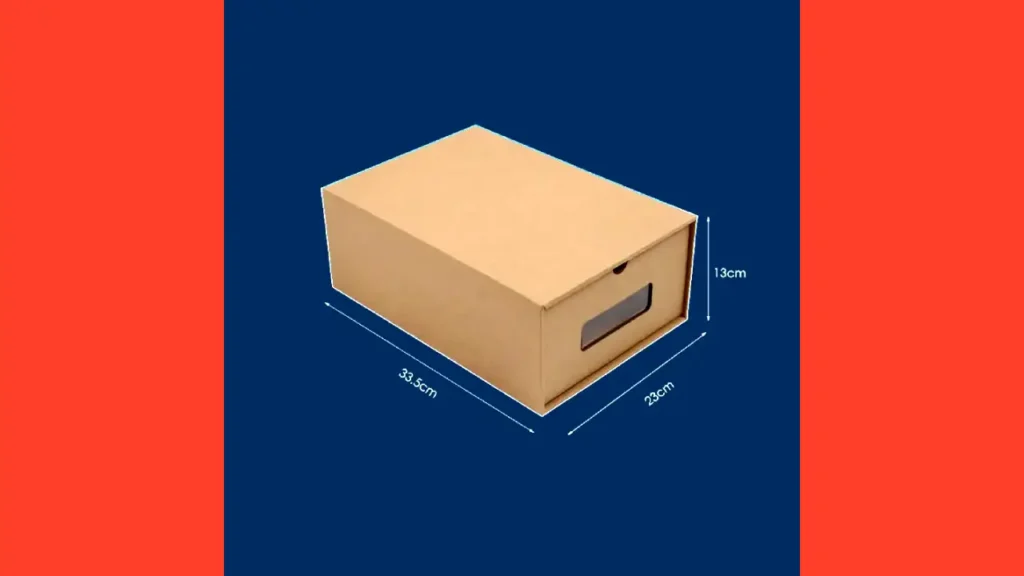 shoe box size