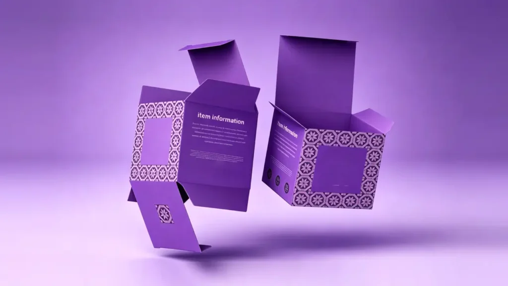 straight tuck end folding carton