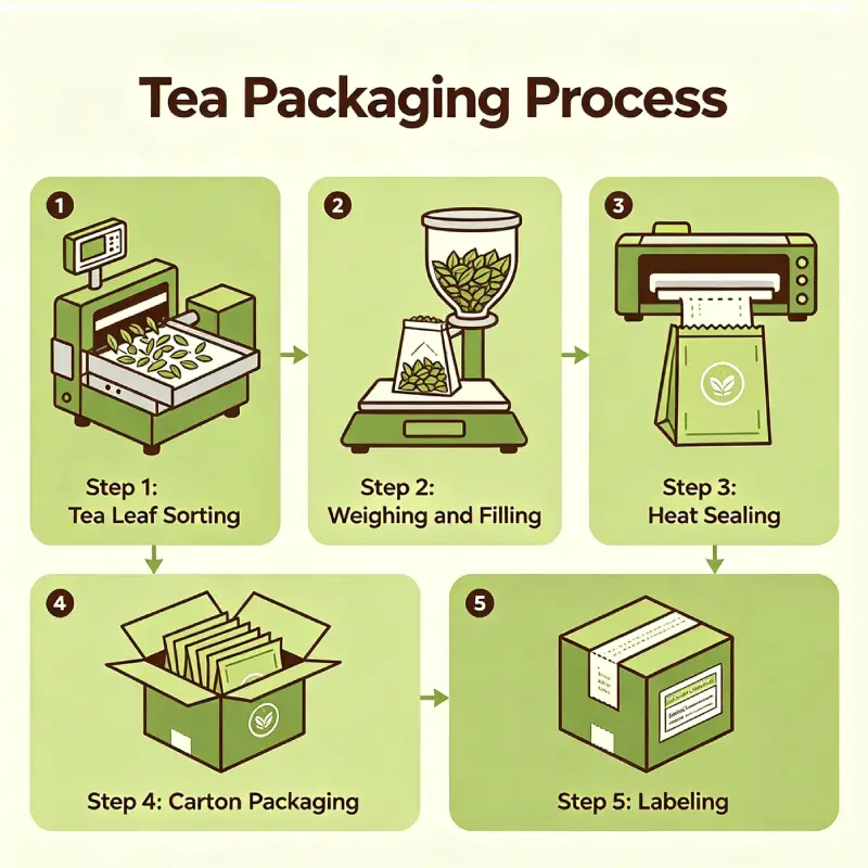 tea packaging process