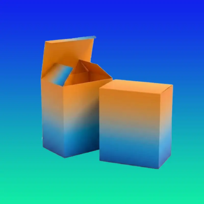 what is reverse tuck box