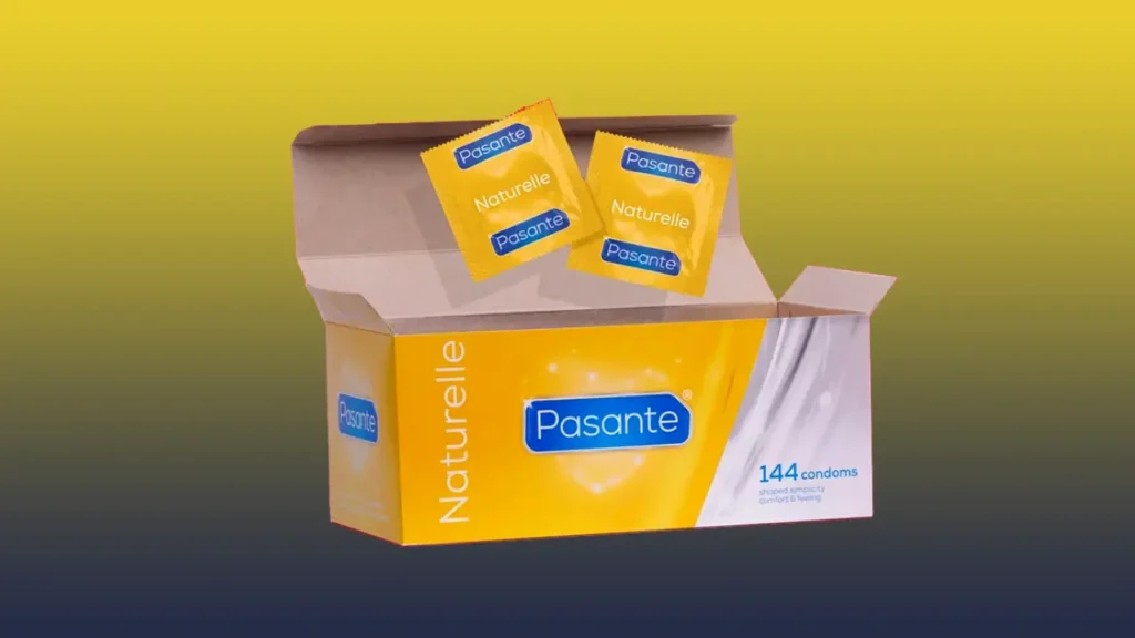 condom pack box