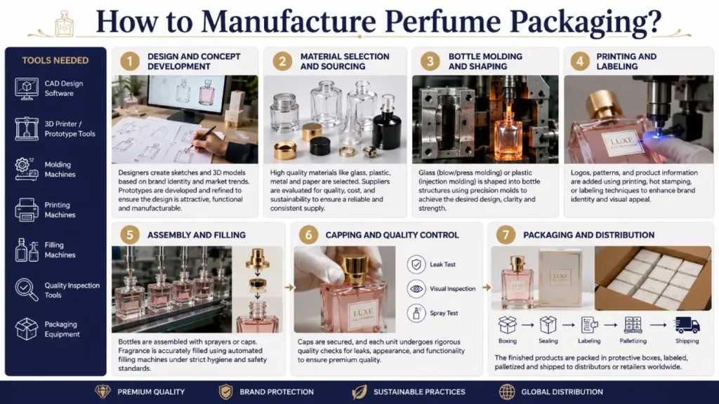 come produrre imballaggi per profumi