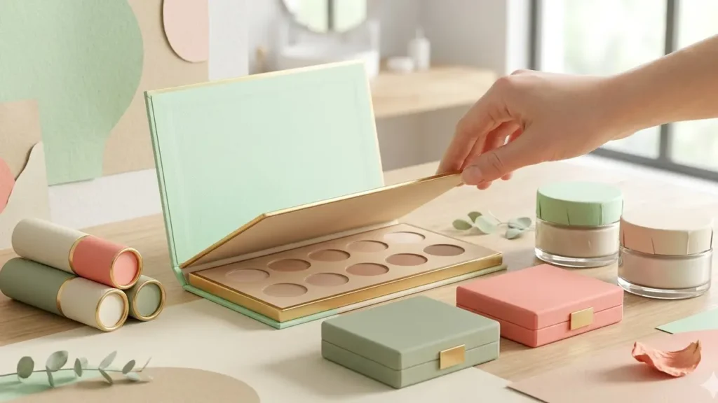 magnetic paper cosmetic packaging