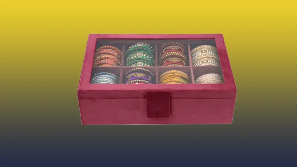 rectangular bangle box
